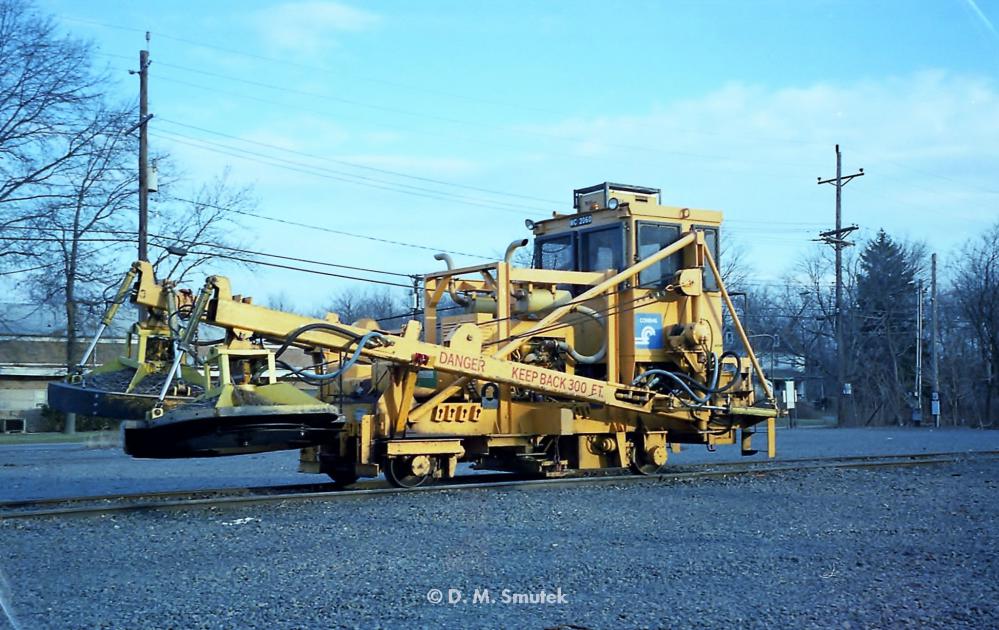 CR Brush Cutter WC 2060 South Plainfield, NJ Winter 2001 Conrail
